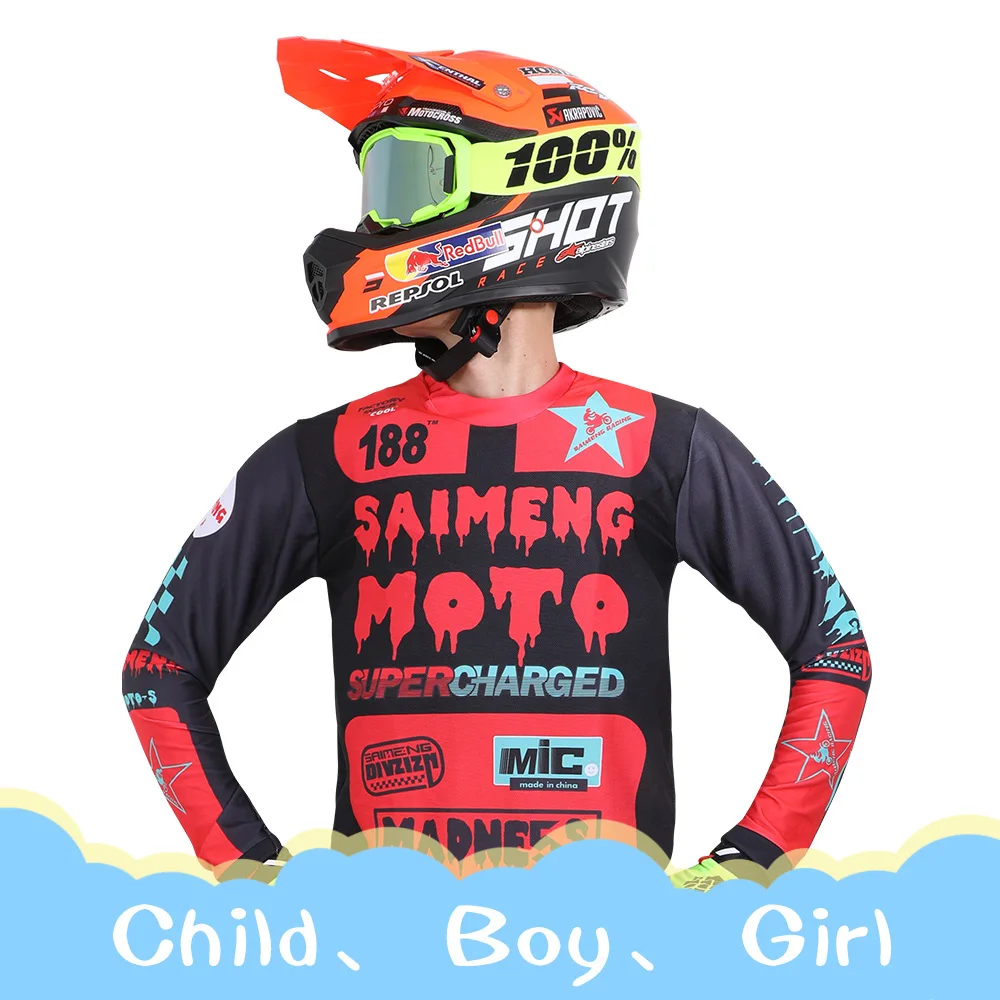 Kids Motorbike Motocross Shirts Wulfsport 2024 Junior Off Road Jersey | Desertcart