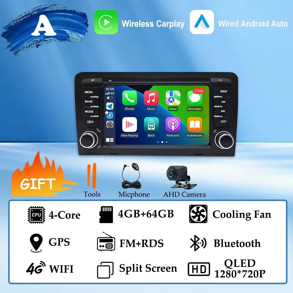 (A) 4G 64G AHD