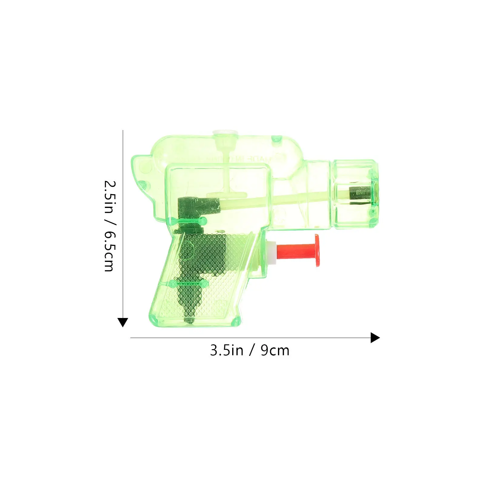 12Pcs 투명한 물총 어린이 여름 재미있는 놀이 야외 수영장 파티 호의품 스플래시 소커 목욕 활동 게임 무작위 색상