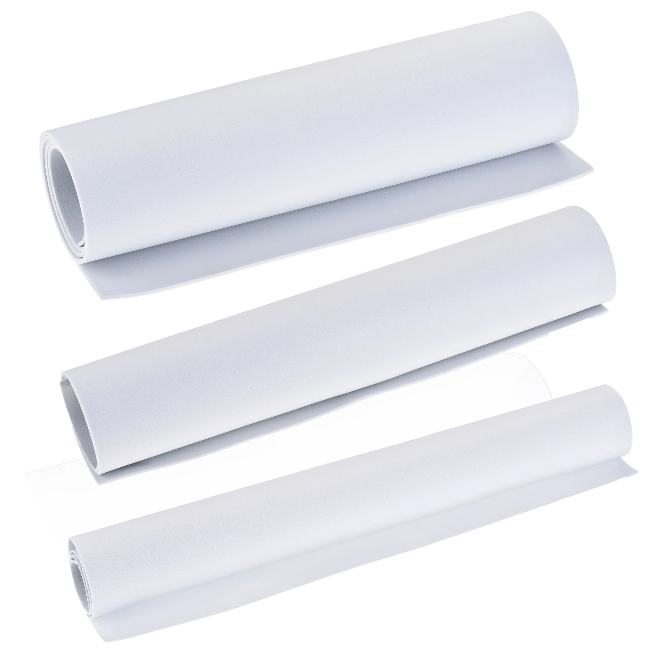 1pcs 1/2/3mm Thickness White EVA Foam Sheets Sound Absorbing Noise