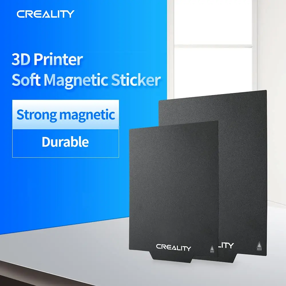 Soft Magnetic 3D Printer Build Surface Sticker Plate - 235x235x1MM