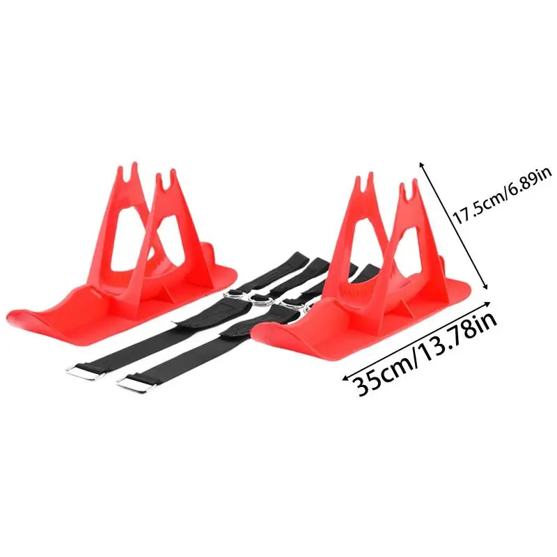 Snow Cycling Balanced Sled Snow Sledge Ski Board Funny Sledge Board Sturdy Kids Scooter Portable Cycling
