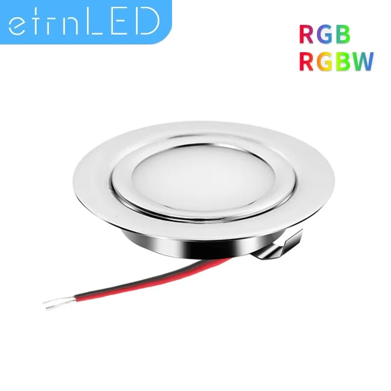 etrnLED Ceiling Led Spot Light Round Mini Focus 12V Ultra Thin Dimmable  Built In Lamps Indoor Home Showcase Cabinet Downlight - AliExpress