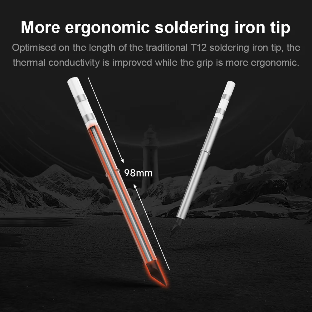 Portable Electric Soldering Iron with Ceramic Heater – Ideal for Welding, Rework, and Repair Tasks