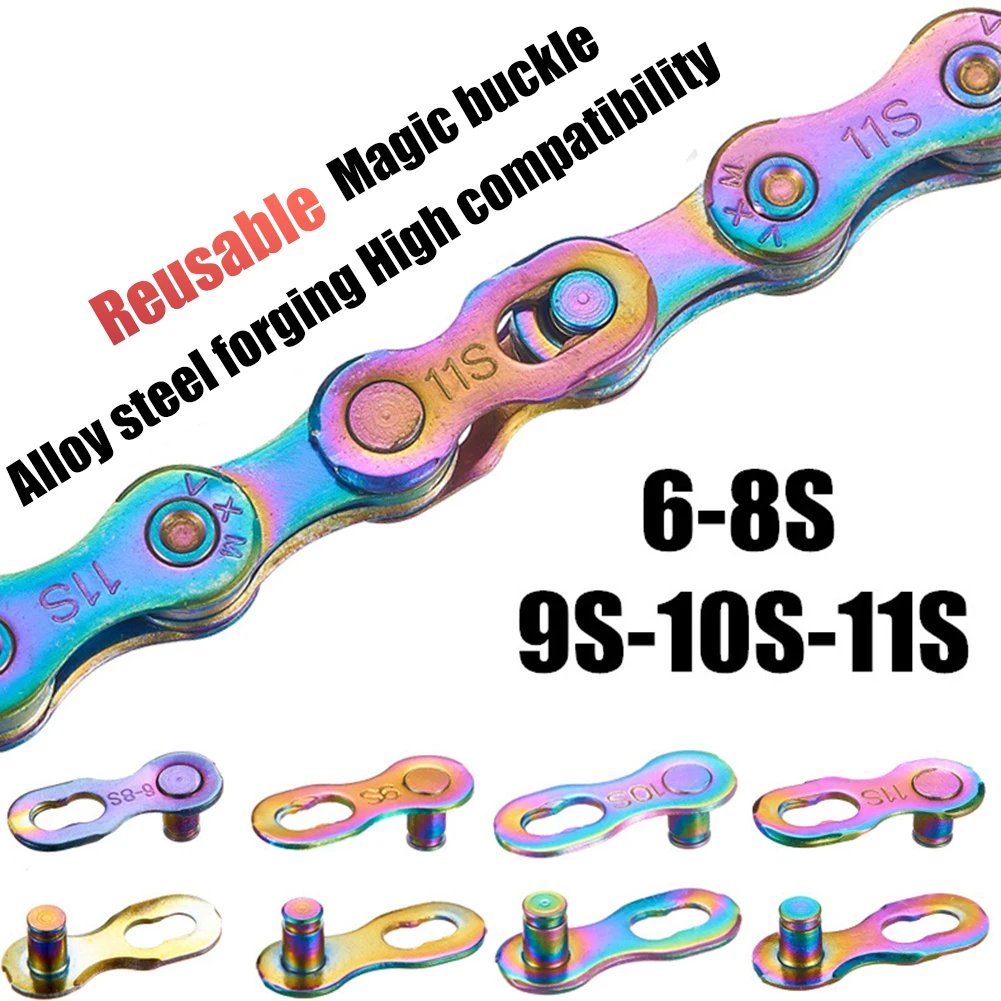 Bicycle Chain Link Connector Joints Cycling Speed Quick Master Links