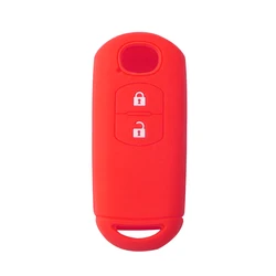 Premium Car Remote Key Cover Shell - Sleek Protection (Red)