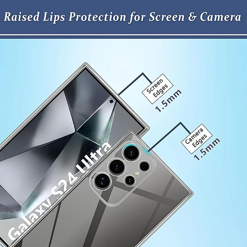 Luxury Ultra Thin Transparent Silicone Soft Case - Clear TPU Design