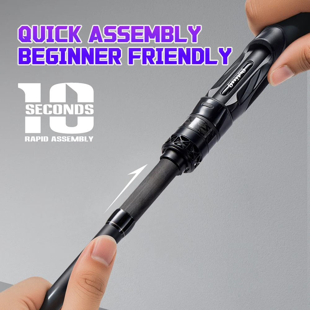 5-Section Apophis Travel Fishing Rod 4