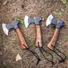 Camping Small Hand Axe Steel Portable Hatchet Multifunctional Tactical Ax Professional Ax for Lumberjack Survival Accessories 2