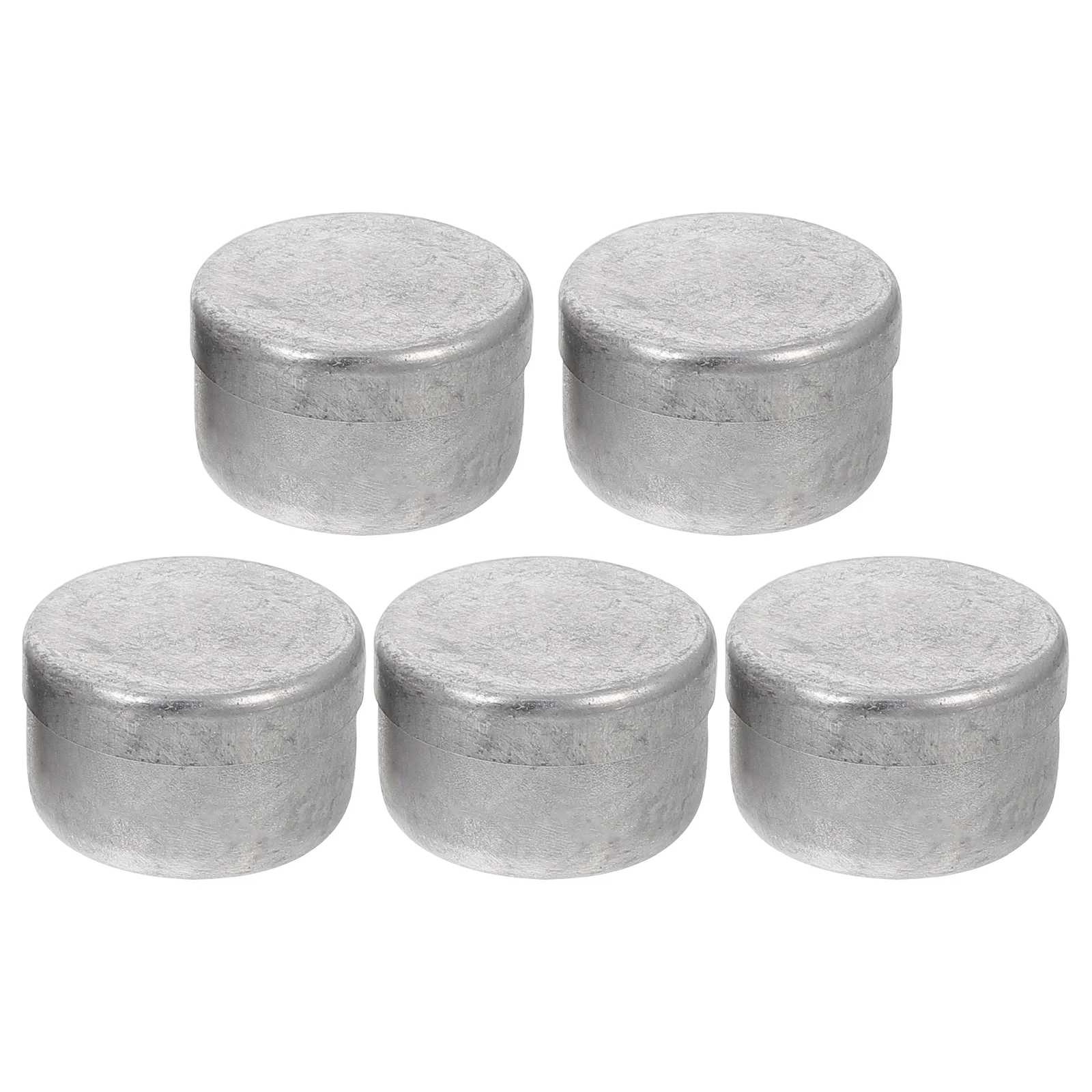 

5 Pcs Metal Container with Lid Aluminum Weighing Pan Sampling Dish Experiment Dishes Labs Holder Tool Soil Can Instrument