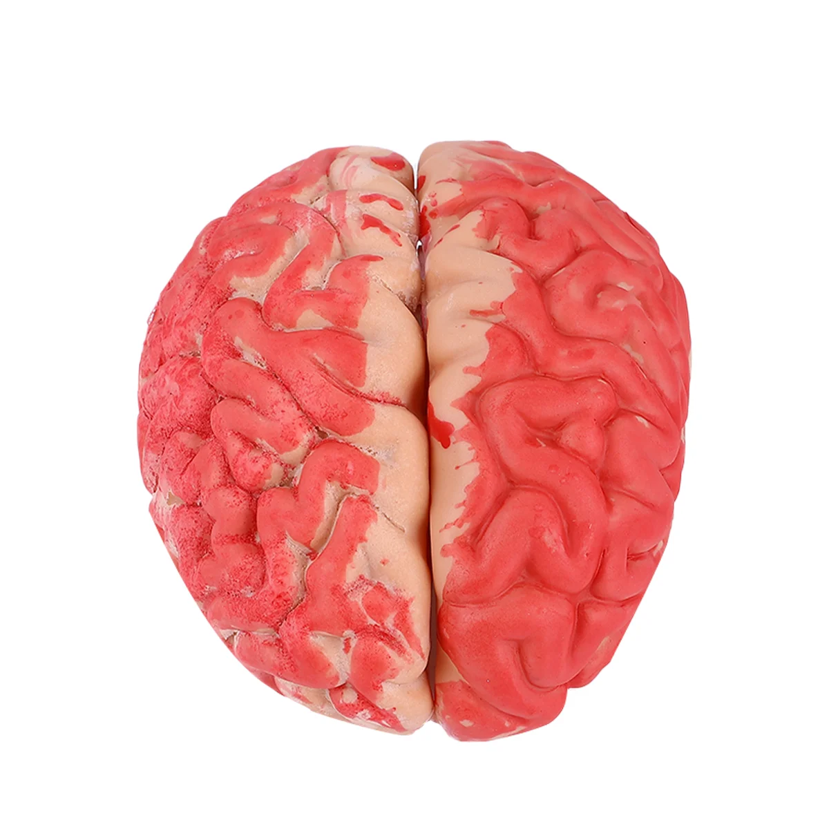 

Halloween Prop Bloody Scary Fake Organ Human Brain Body Parts for Halloween Party Accessories(Dark Red)