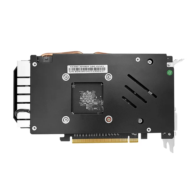 JIESHUO AMD RX 580 16GB Gaming Graphics Card GDDR5 GPU 256-bit PCI-E 3.0X16 RX580 16G Desktop Computer Video Office KAS ETC RVN 3