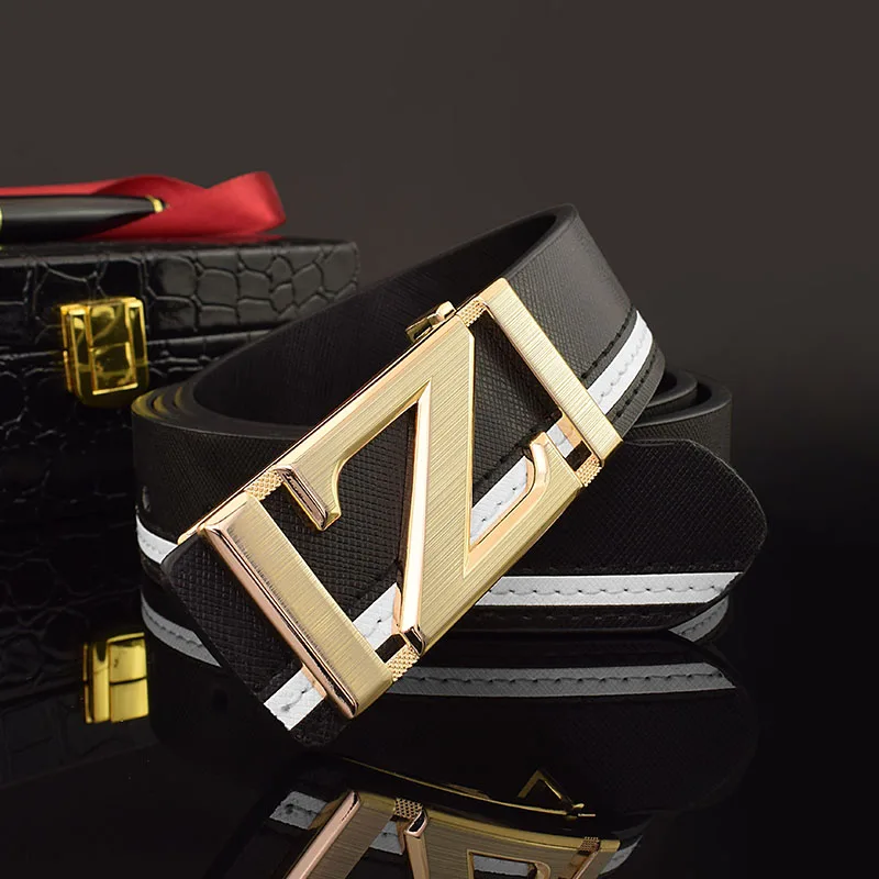 Authentique ceinture Louis Vuitton noire homme