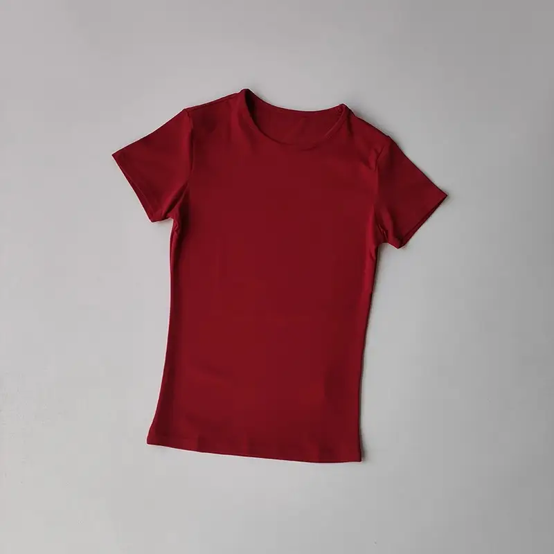 Women's Outdoor Sports Shirt Yoga Wear Fitness T-Shirt Quick Dry Running T-Shirt Workout Top Female Sportswear Exercise Clothing - Image 8
