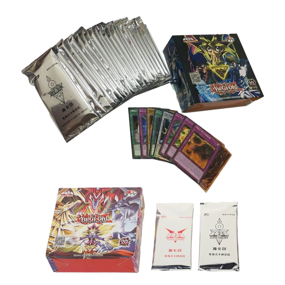 

240Pcs/set Anime Yu Gi Oh DIY Classic English Version Holo Rare Game Collection Card Cartoon Battle Plaything Gifts for Boys