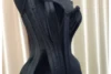 Women Long Corset Bustier Velvet Overbust Slimm Waist Vintage Bodice Lace UP Steel bones Shaping Tops Push Up Breast  Costume 6