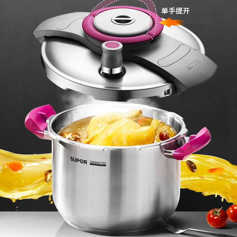 Supor 7l Pressure Cooker Stainless Steel Electric Cooker Non Stick