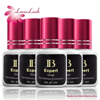 5ml Korea IB Ibeauty Expert Glue for Eyelash Extensions Original IB Wine Red Cap Lash Glue False Eyelash Adhesive Private Logo 1
