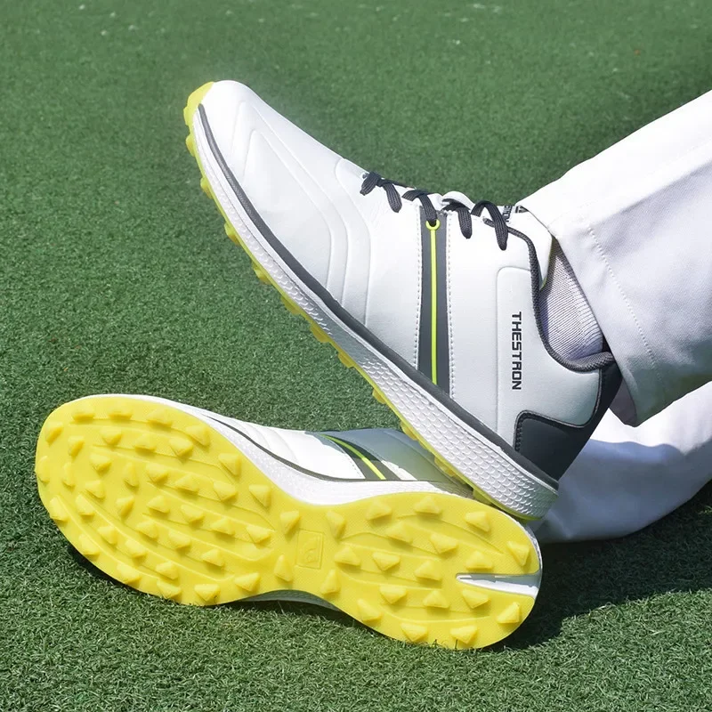 Golf Shoes Men Waterproof Professional Spikless Outdoor