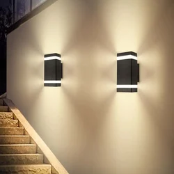 Led Wall Light Waterproof Interior Wall Sconce Lamp External Street Garden Light for Bedroom Living Room Decor Lighting Fixture