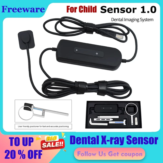 Sensor 1.0 Dental Sensor Xray Portable Sensor rx digital odontológico Intraoral RVG Sensor Dentistry Supplies Dental Equipment