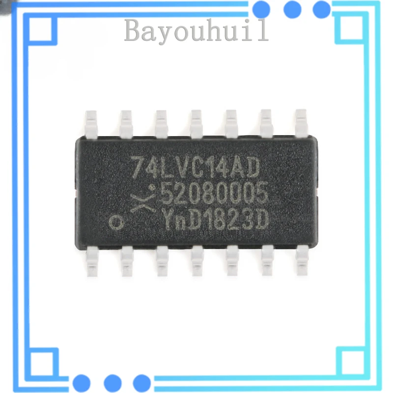 

10PCS Original Authentic 74LVC14AD, 118 SOIC-14 Six-way Inverting Schmitt Trigger Logic Chip