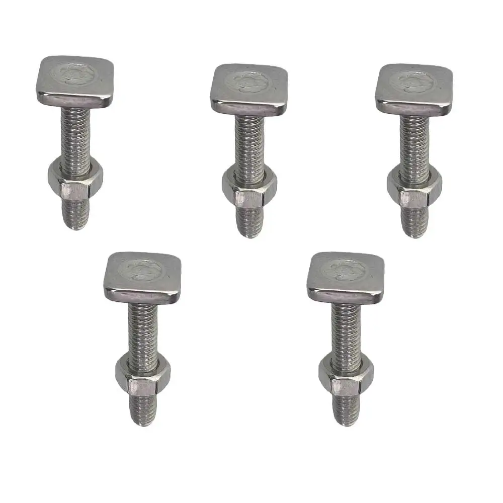 Écrou coulissant pour rail de kayak - Montage facile M6 pour accessoires de pêche