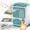 Intelligence Cash Box Piggy Bank Money Fingerprint ATM Machine For Children Digital Coins Cash Saving Safe Deposit Toy Kids Gift 1