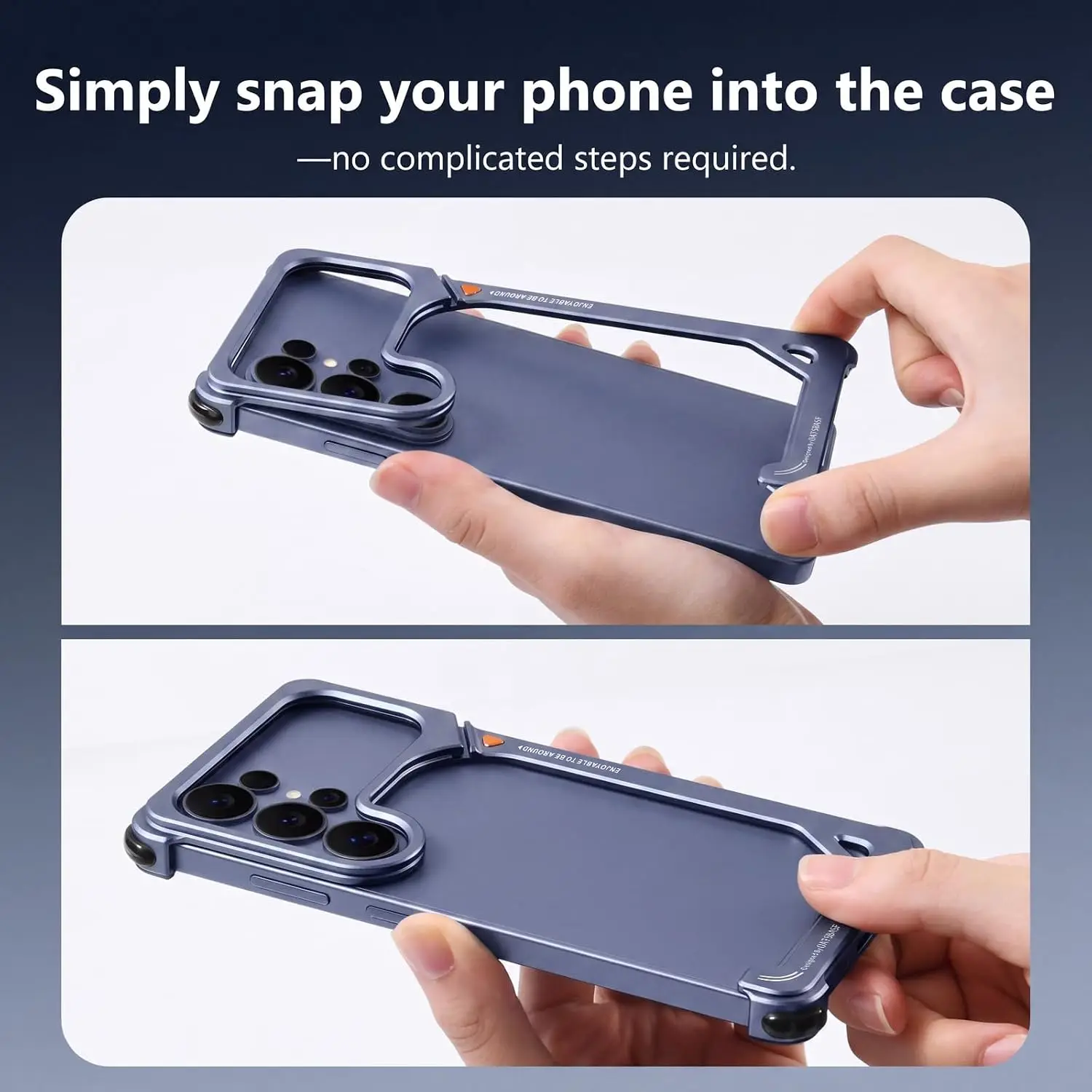 Aluminum Bumper - Slim Shockproof Minimalist Design with MagSafe Compatibility