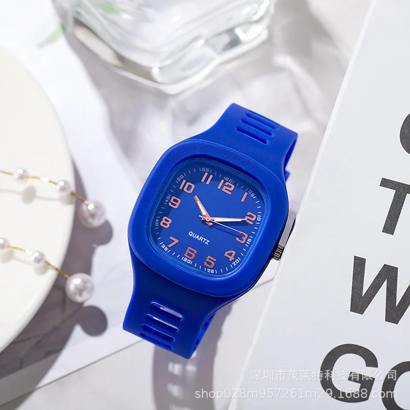 Fashion Women Watches Squartz Dial Watch Women Luxury Ladies Quartz Wristwatches Silicone Female Clock 5