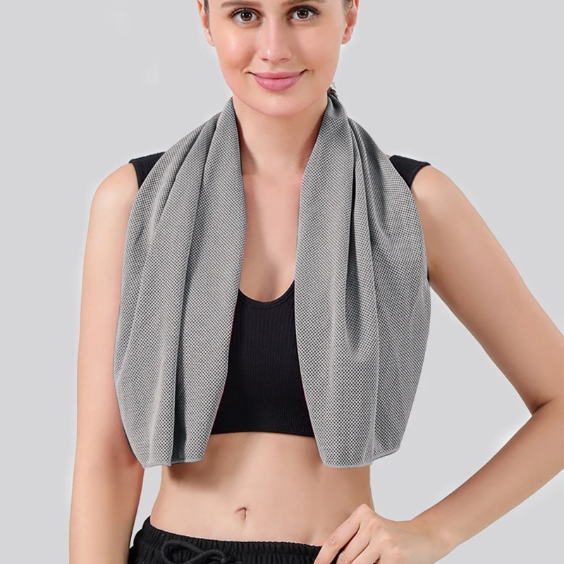 Sports towel 1pc Quick Drying Cooling Towel Portable Cooling Outdoor Sport Fitness Running Towels Reusable Breathable Face Towel 30*90cm