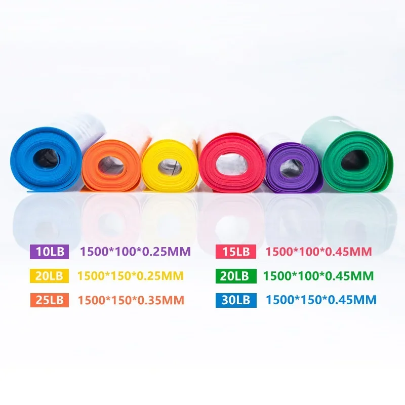 Fitness Exercise Resistance Bands Rubber Yoga Elastic Resistance Band Loop Rubber Loops Gym Training Accessories Resistance Bands Band Strap