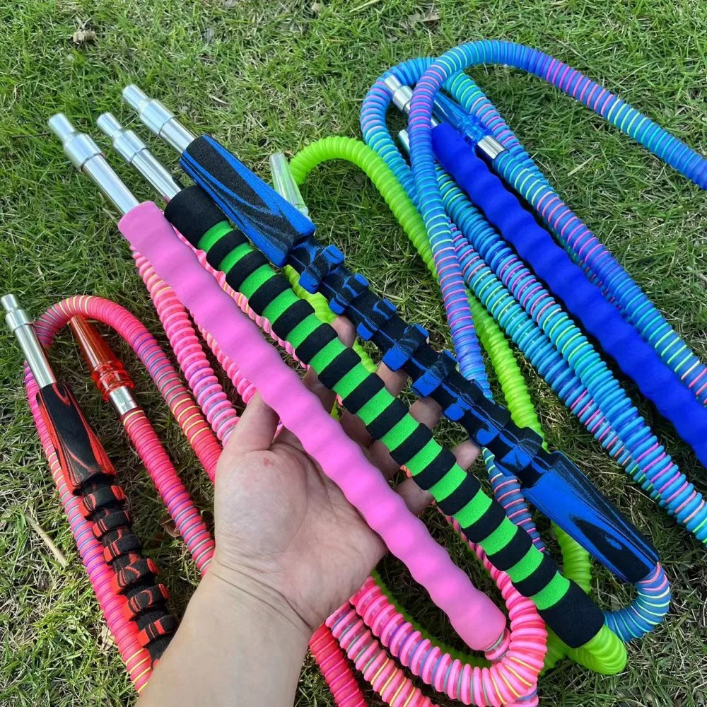 Food Grade Silicone Shisha Hookah Hose 185 CM Hookah Pipes Water Smoking Accessories