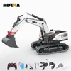 Huina 1594 Full Metal Remote Control Excavator 1/14 Electric Heavy Duty  22 Channels RC Excavator For Children Toys Model 1