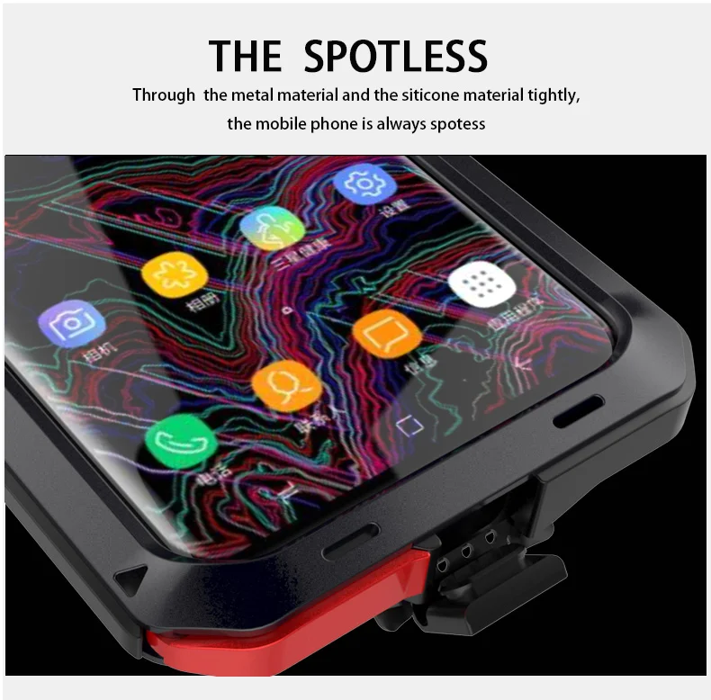 Armor Heavy Duty Protection Case for Samsung Galaxy S24 S23 S22 S21 FE S20 S10 S9 S8 Note 10 Plus 20 Ultra 360 Metal Tank Cover