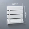 Wall Mounted Shower Seats Bathroom Blue Shower Folding Chair Bath Chair Elderly Shower Spa Toilet  Bench Stool 3