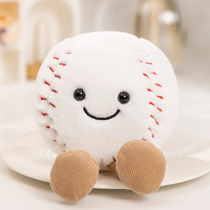 Jellycat Plush Ball Games Dolls Toy Basketball Doll Bedroom Decorations Billiards Black Eight Football Baby Dolls Pets Toys
