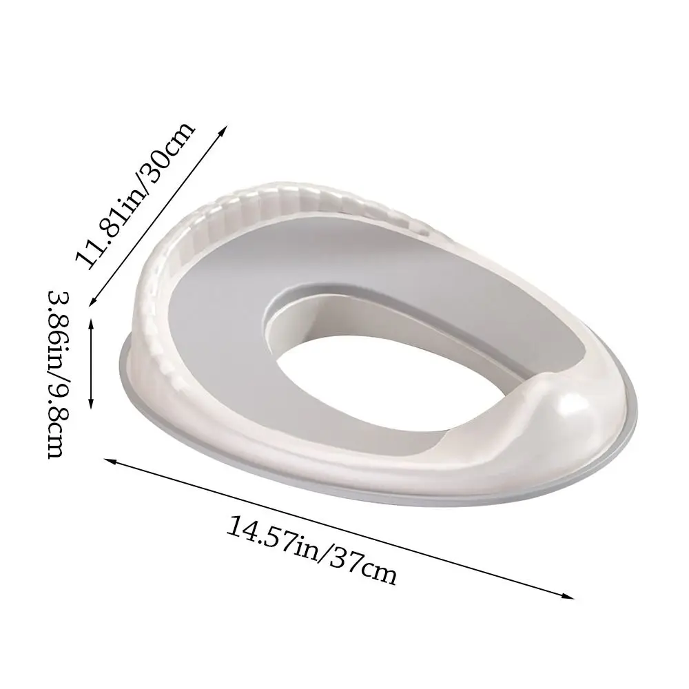 Ready To Use Kids Toilet Seat Lightweight Plastic Children Potty Seat with Backrest Sturdy Potty chair Independent Toileting