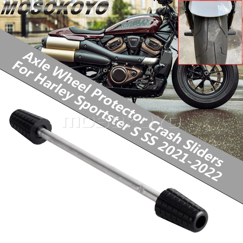 FrontAxleForkWheelProtectorCrashSlidersForHarleySportsterS