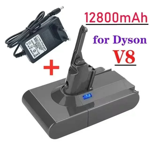 100% Оригинальный литий-ионный аккумулятор DysonV8 12800 мАч 21,6 в для пылесоса Dyson V8