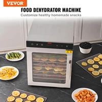VEVOR Electric Food Dehydrator Machine, 800/1000W Electric Food Dryer, 10 Stainless Steel Trays, with Digital Adjustable Timer 2