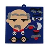 Puzzle Felt Non-woven Fabric Early Childhood Education for Children Manual DIY Cognitive Facial Expression Stickers TMZ 6