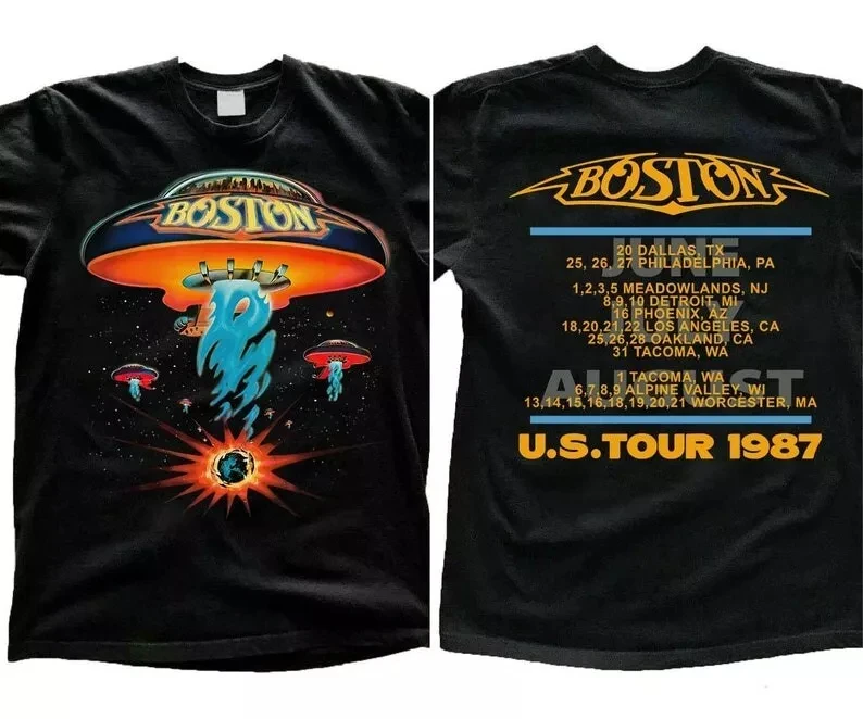 ボストン U.S. TOUR 1987 Tシャツ　ビンテージ　オリジナル Vintage Boston 