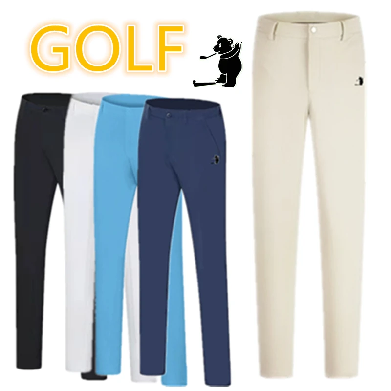 Golf Pants Men's golf pants spring and summer sweatpants are quick to dry and breathable
