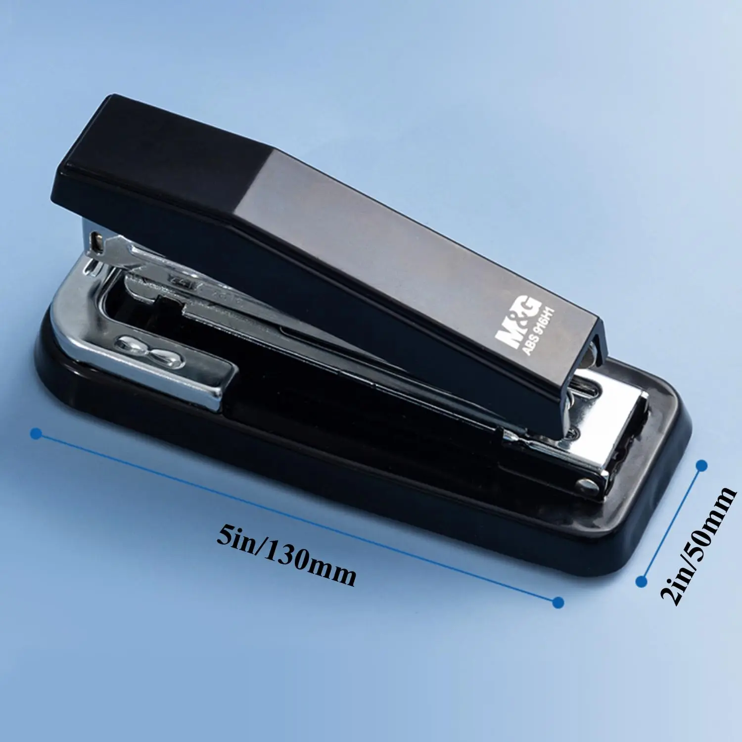 M&G Desktop Stapler 25 Sheet Capacity 360 Rotation Design Two Binding Modes