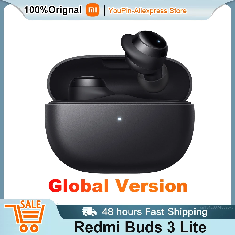 Оригинальные Xiaomi Redmi Buds 3 Lite Youth TWS шумоподавляющие беспроводные наушники Mi Ture