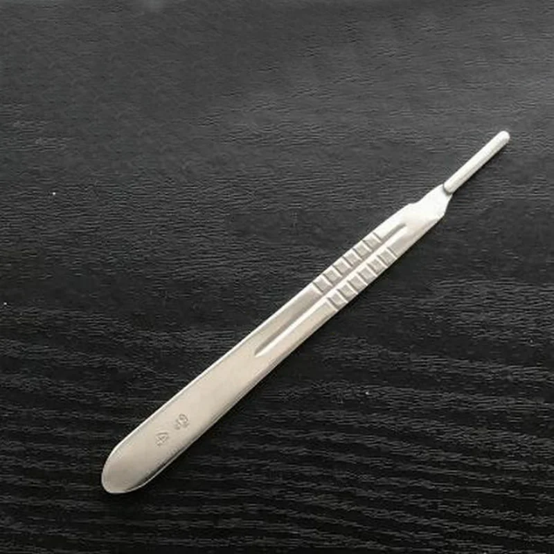 11Pcs/Set Disposable Sterile Animal Surgical Scalpel Knife, Stainless Steel Hilt, Multi-Function Tools(10Pcs Blades With 1 Hilt)