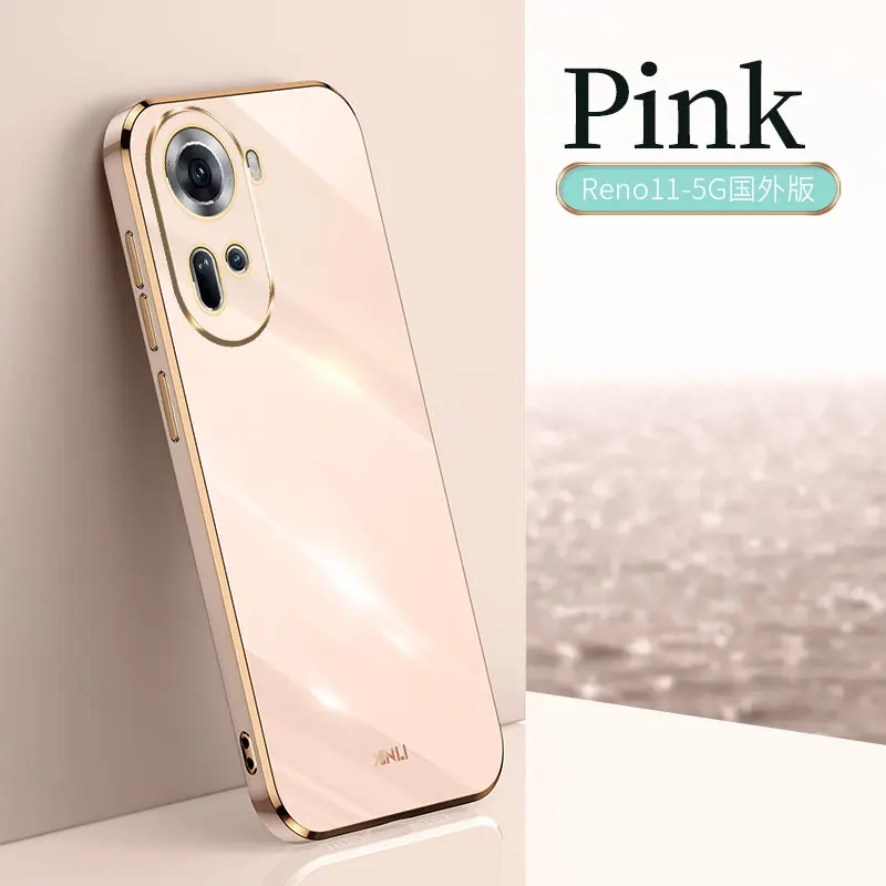 6D Plating Silicone TPU Soft Back Phone Case