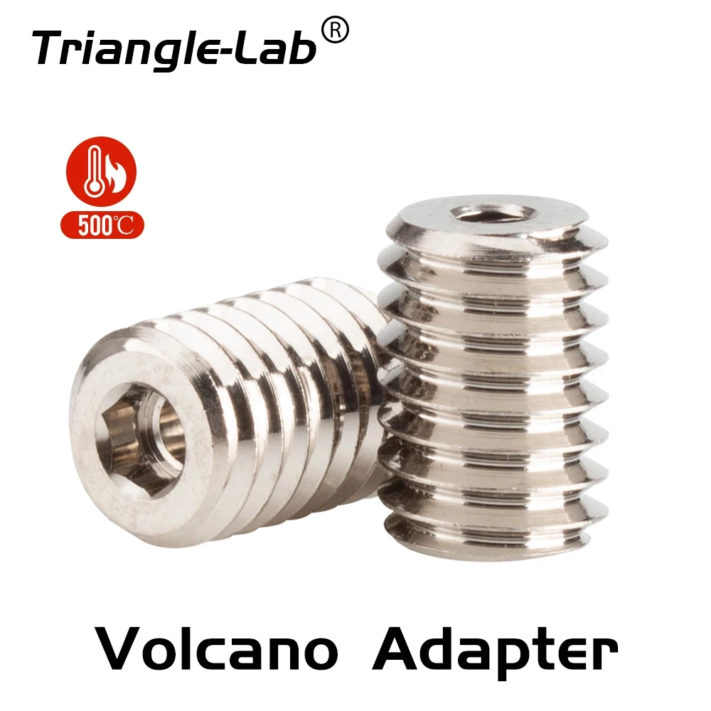Trianglelab 고유량 노즐 구리 화산 어댑터 호환 CHC PRO CHCB-V 화산 히터 블록-V6 노즐