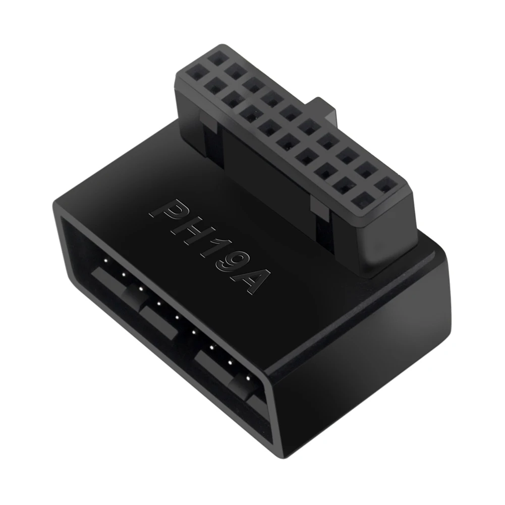 Computer Motherboard Header Adapter USB 3.0 19P/20P 90 Degree Desktop Converter Desktop Computer Accessories usb hub adapter usb adapter usb adapter cable conversion cable adapter usb cable adapter usb extension adapter type to usb adapter